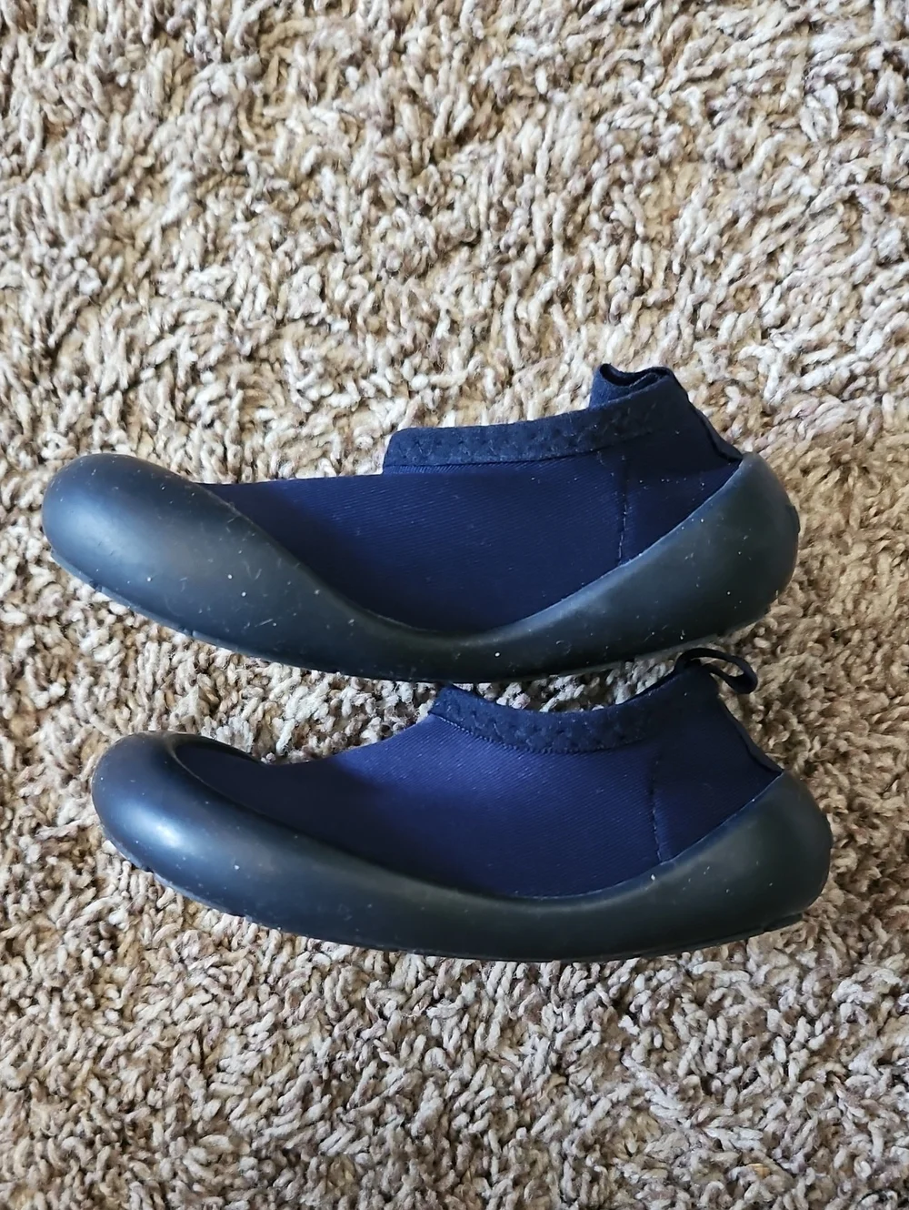 Jan & Jul Navy Blue Water Shoes Toddler Size 6 (Fit like Size 5)